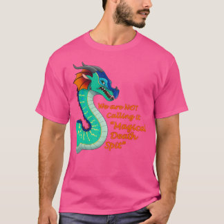 Ruhm, nicht magische Todesspit-Flügel der Drag T-Shirt