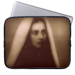Ruhm zu Saint Bernadette Laptopschutzhülle
