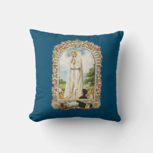Ruhm zu unserer Dame des Fatima-Wurfkissen Kissen