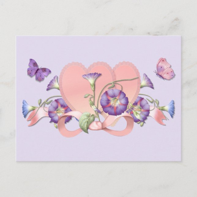 Ruhme Liebe Postkarte (Vorderseite)