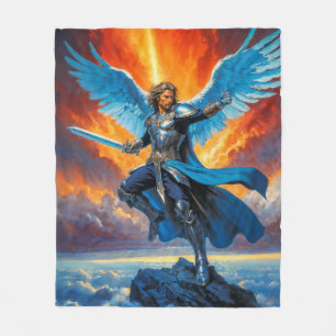 Ruhmesflügel Fleecedecke