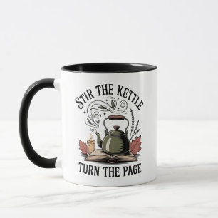 Rühren Sie den Kettle drehen Sie die Seite Olive K Tasse