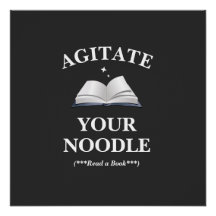 Rühren Sie Ihr Noodle-Lesen