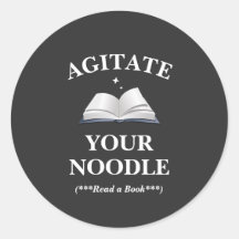 Rühren Sie Ihr Noodle-Lesen