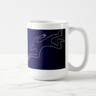 Rührende Sachen auf diesem Schreibtisch können Kaffeetasse