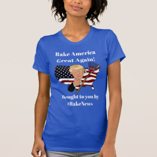Rührstange Amerika groß wieder, Antidonald trump T-Shirt