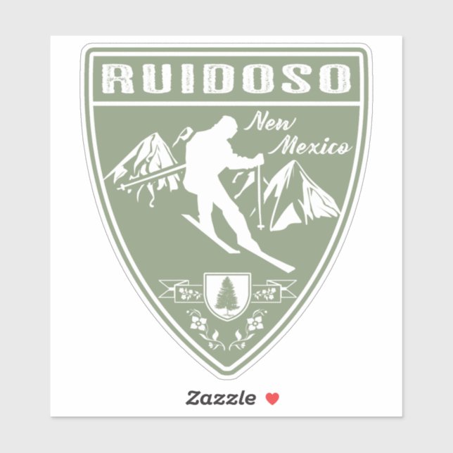 Ruidoso New Mexico Aufkleber (Blatt)