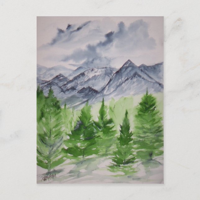 Ruidoso NM Postkarte (Vorderseite)