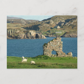 Ruin on Iona Postkarte