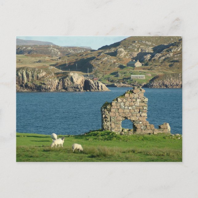 Ruin on Iona Postkarte (Vorderseite)