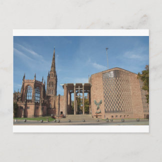 Ruinen der bombardierten Kathedrale St. Michael, C Postkarte