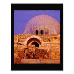 Ruinen der byzantinischen Kirche Fotodruck