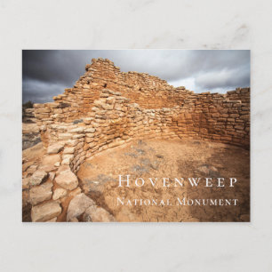 Ruinen der Horseshoe-Gruppe, Hovenweep-Nationalden Postkarte