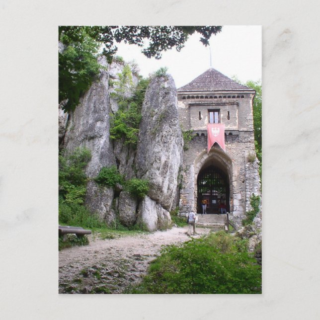 Ruinen des Mittelalters Postkarte (Vorderseite)