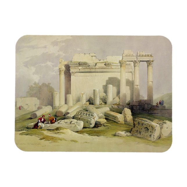 Ruinen des östlichen Portico des Tempels von Baal Magnet (Horizontal)