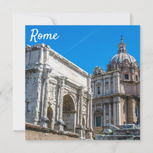 Ruinen des Römischen Forums in Rom, Italien