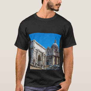 Ruinen des Römischen Forums in Rom, Italien T-Shirt