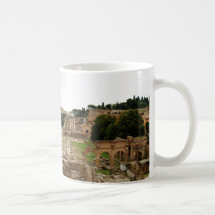 Ruinen des römischen Forums Kaffeetasse
