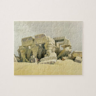Ruinen des Tempels von Kom Ombo, "von Ägypten und