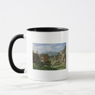 Ruinen des Theaters bei Taormina Tasse
