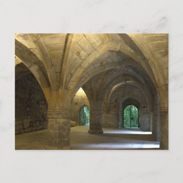 Ruinen des Weinkellers The Kings Dunfermline Palac Postkarte (Vorderseite)