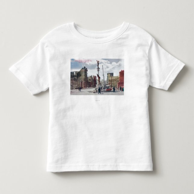 Ruinen entlang der Mason Street, Gewerkschaft Squa Kleinkind T-shirt (Vorderseite)