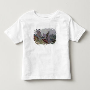 Ruinen im Nebel bei Crozant, 1894 (Öl auf Kleinkind T-shirt