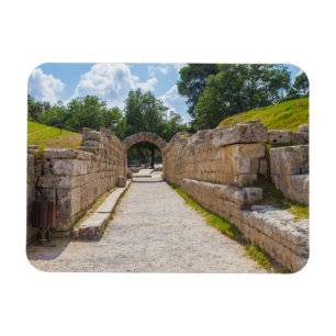 Ruinen in der antiken Olympia Griechenland Magnet 