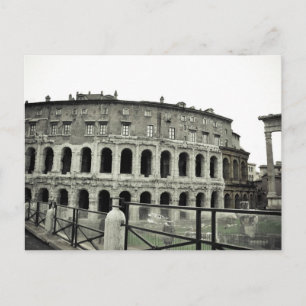 Ruinen in Rom Postkarte