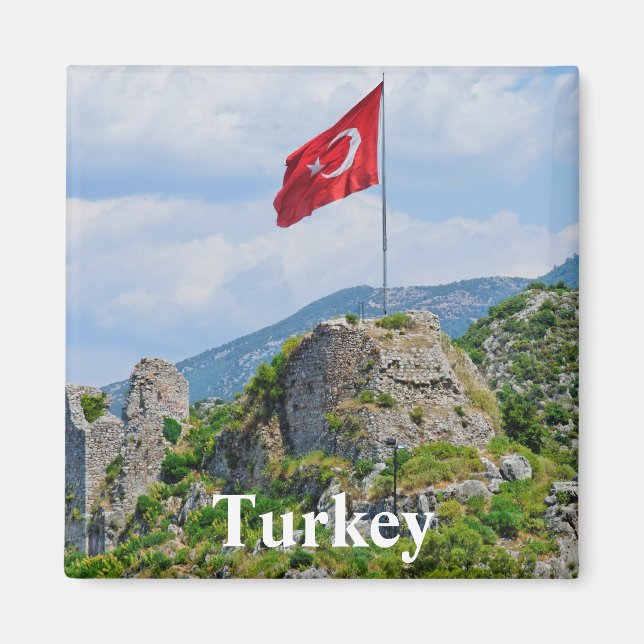 Ruinen, Türkei Magnet (Vorne)