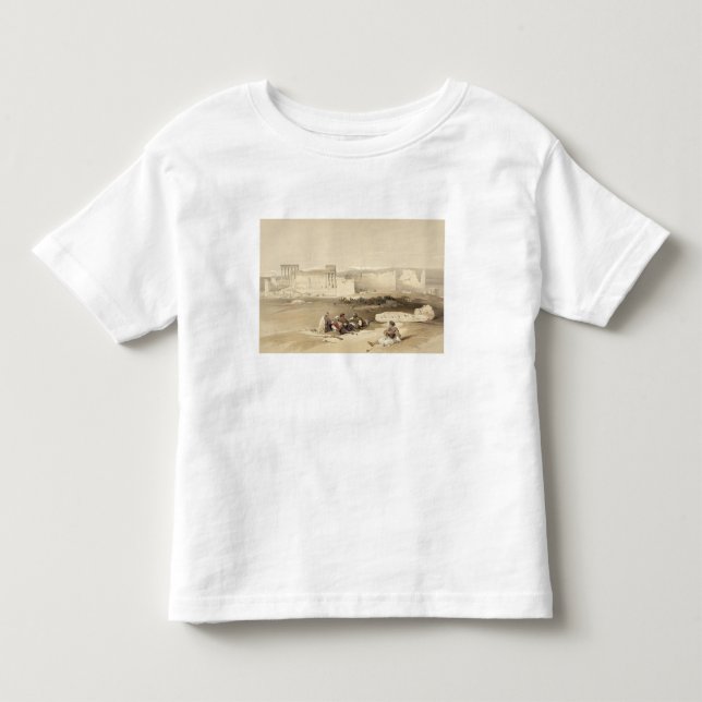 Ruinen von Baalbec am 5. Mai 1839 überziehen 77 Kleinkind T-shirt (Vorderseite)