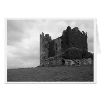 Ruines du château dans le comté de Kerry