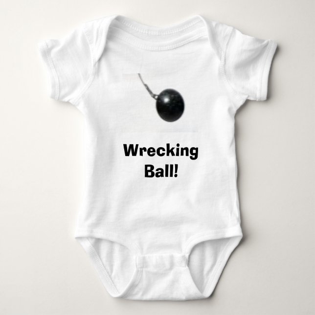 Ruinieren des Balls! Baby Strampler (Vorderseite)
