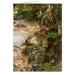 Ruisseau de truites dans le Tyrol, par John Singer