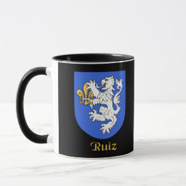 Ruiz Family Shield-Tasse Tasse