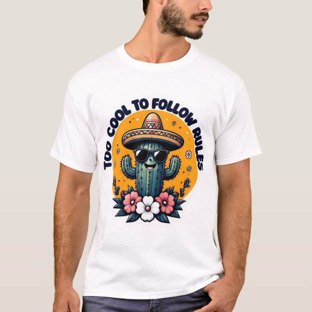Rule Breakstyle - Cooles, feines Angebotsdesign T-Shirt (Vorderseite)