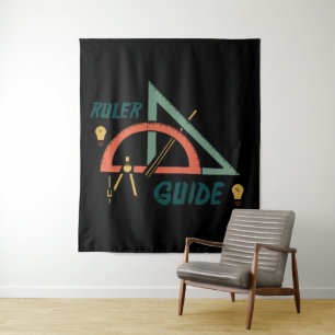 Ruler Guide, High School Wandteppich