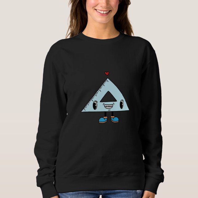 Ruler Math School Sweatshirt (Vorderseite)