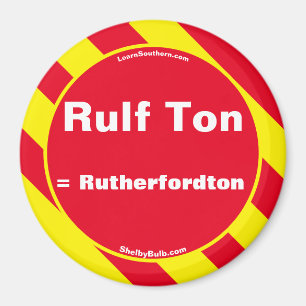 Rulf Ton aimant rouge/jaune