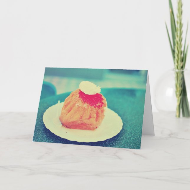 Rum baba Grußkarte Karte (Vorderseite)