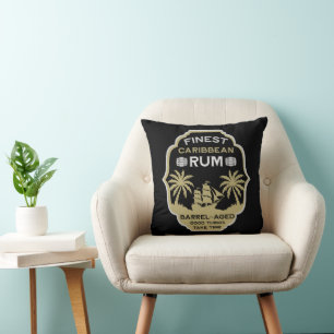 Rum Drinker Geschenk Kissen