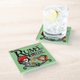 Rum Liebhaber Glasuntersetzer