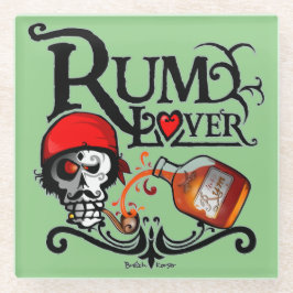 Rum Liebhaber Glasuntersetzer