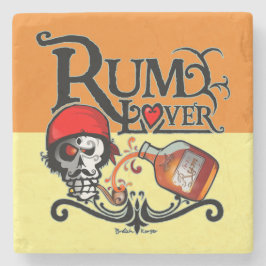 Rum Liebhaber Steinuntersetzer