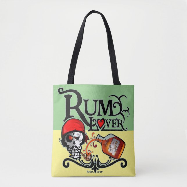 Rum Liebhaber Tasche (Vorderseite)