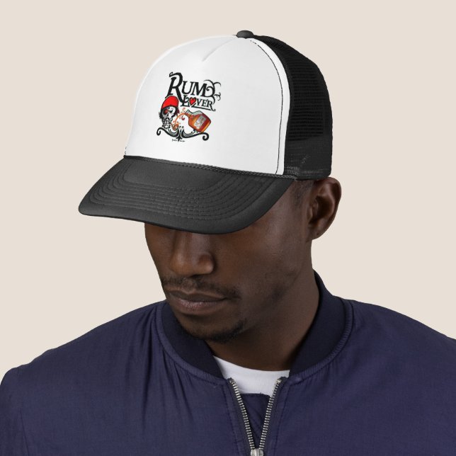 Rum Liebhaber Truckerkappe (Beispiel)