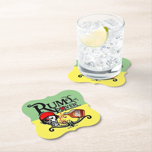 Rum Liebhaber Untersetzer (Vor Ort)
