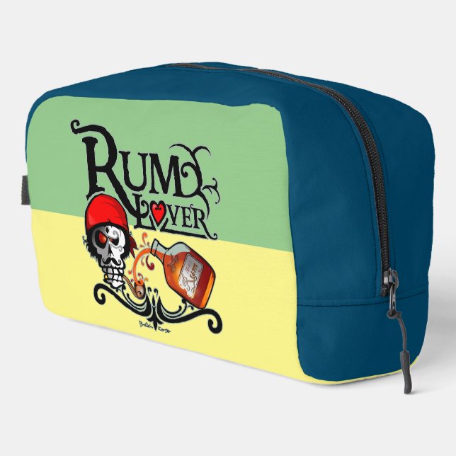 Rum Liebhaber Waschbeutel (Rechte Ecke)