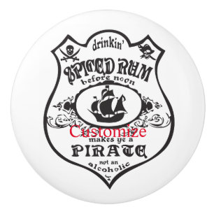 Rum Pirate Drink Thunder_Cove Keramikknauf