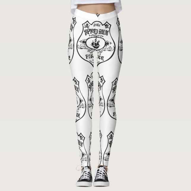 Rum Pirate Drink Thunder_Cove Leggings (Vorderseite)